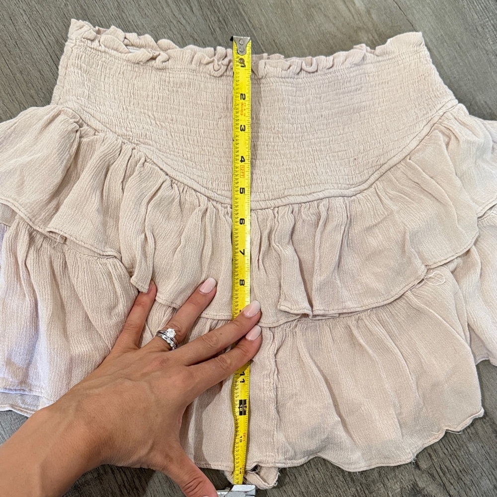 The POST Ruffled Mini Skort - Picture 5 of 5